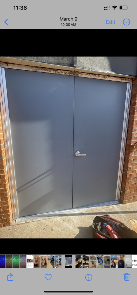 Continuous Hinge - Exit Metal Door