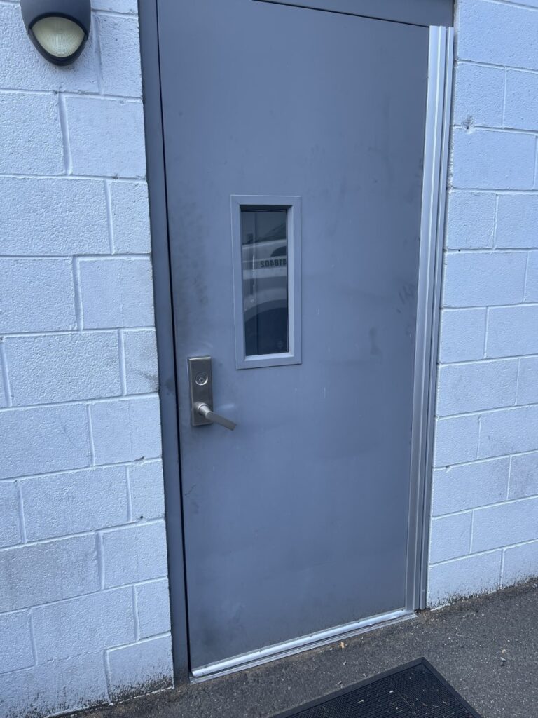 New Hollow Metal Exit Door