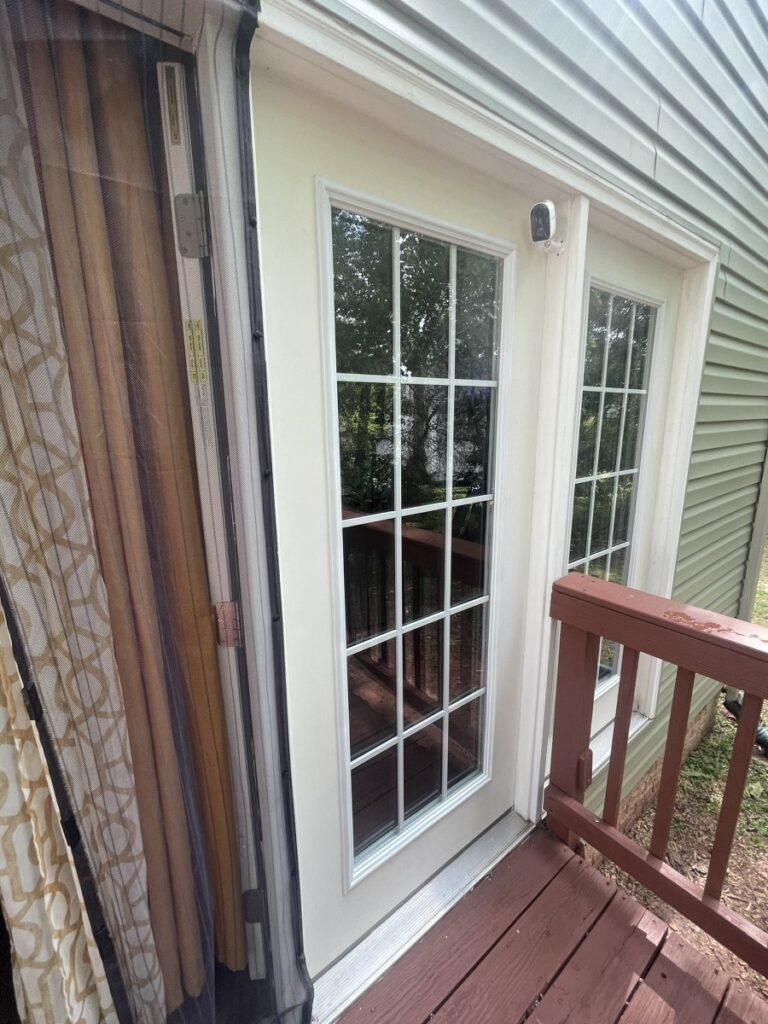 Broken Glass French Door Repair