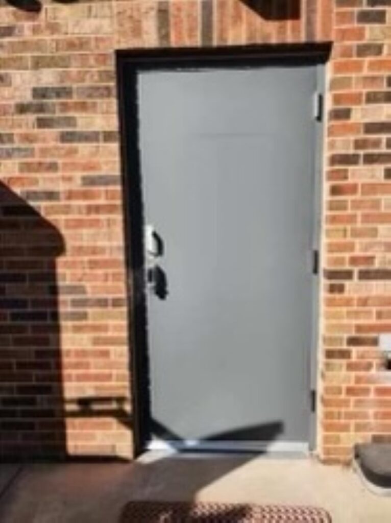 Exit Metal Door Installation